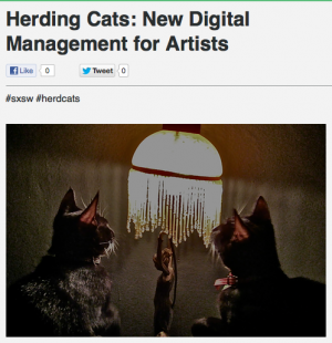 Rynda’s Panel at SXSW 2013: Herding Cats