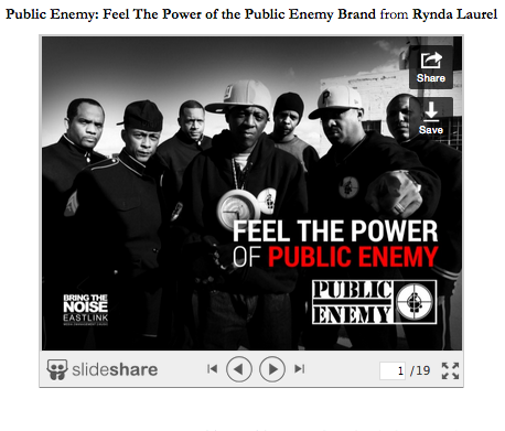 Rynda’s Public Enemy Brand Deck – Feel The Power